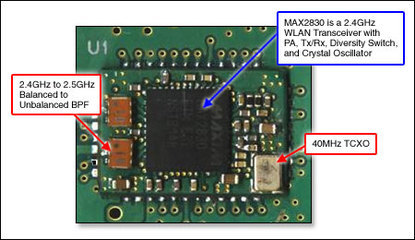 基于MAX2830的802.11b/g RF前端模塊參考設(shè)計(jì)解析